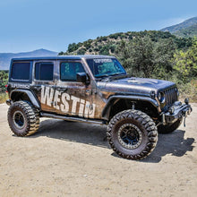 Load image into Gallery viewer, Westin 18-23 Jeep Wrangler JL Unlimited 4dr Rock Slider - Textured Black - Black Ops Auto Works