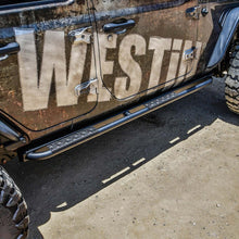 Load image into Gallery viewer, Westin Westin 18-23 Jeep Wrangler JL Unlimited 4dr Rock Slider - Textured Black