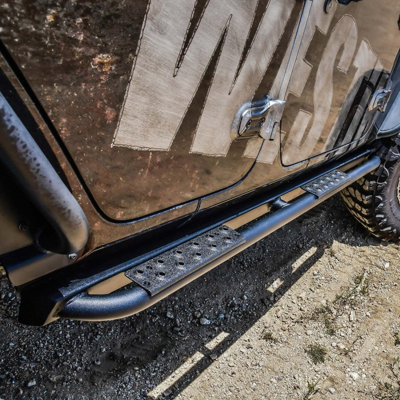 Westin Westin 18-23 Jeep Wrangler JL Unlimited 4dr Rock Slider - Textured Black