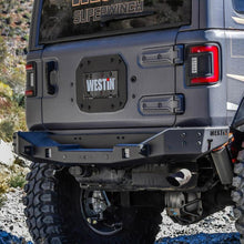 Load image into Gallery viewer, Westin Westin 18-25 Wrangler JL Spare Tire Delete Plate - Tex. Blk