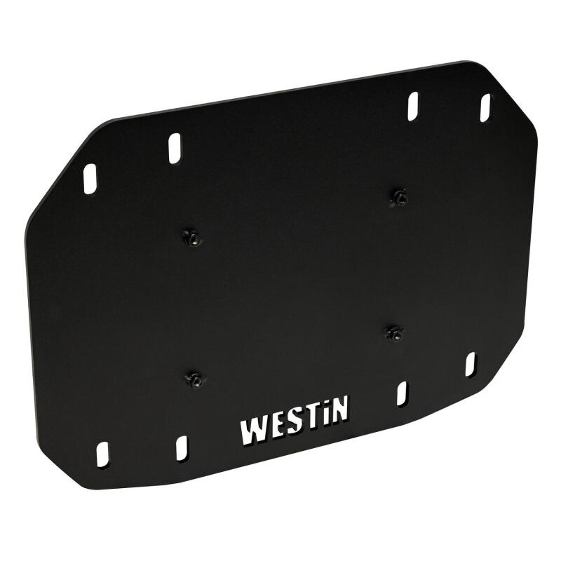 Westin Westin 18-25 Wrangler JL Spare Tire Delete Plate - Tex. Blk