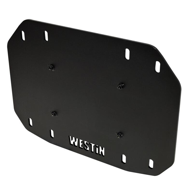 Westin Westin 18-25 Wrangler JL Spare Tire Delete Plate - Tex. Blk