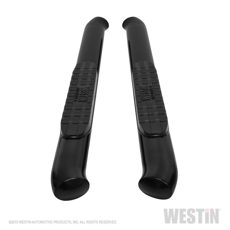 Westin Westin 19-20 Chevrolet Silverado / GMC Sierra 1500 Reg Cab PRO TRAXX 4 Oval Nerf Step Bars - Black