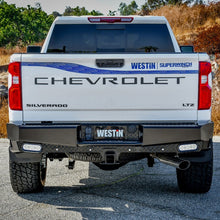 Load image into Gallery viewer, Westin Westin 19-20 Chevy Silverado 1500 HDX Bandit Rear Bumper - Black