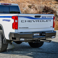 Load image into Gallery viewer, Westin Westin 19-20 Chevy Silverado 1500 HDX Bandit Rear Bumper - Black