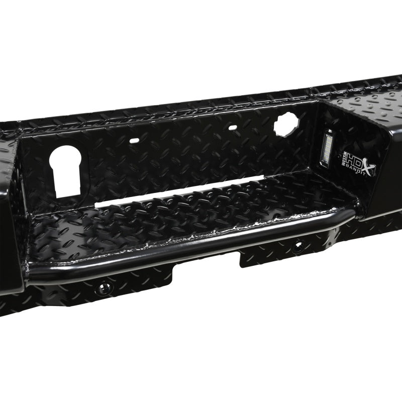 Westin Westin 19-20 Chevy Silverado 1500 HDX Bandit Rear Bumper - Black