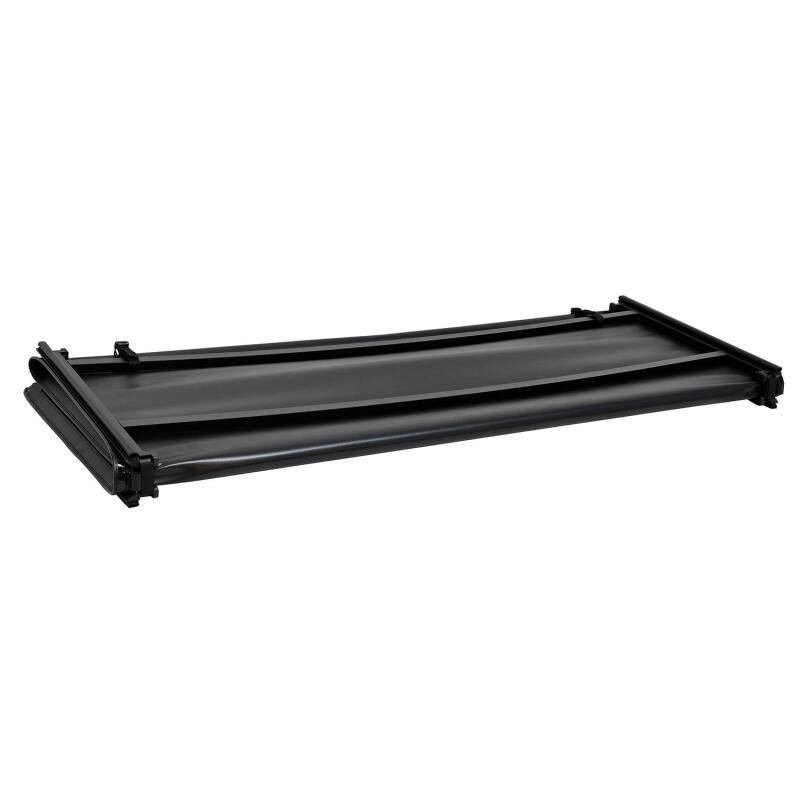 Toyota Tundra shown with the Westin 19-20285 tonneau cover folded for bed access.