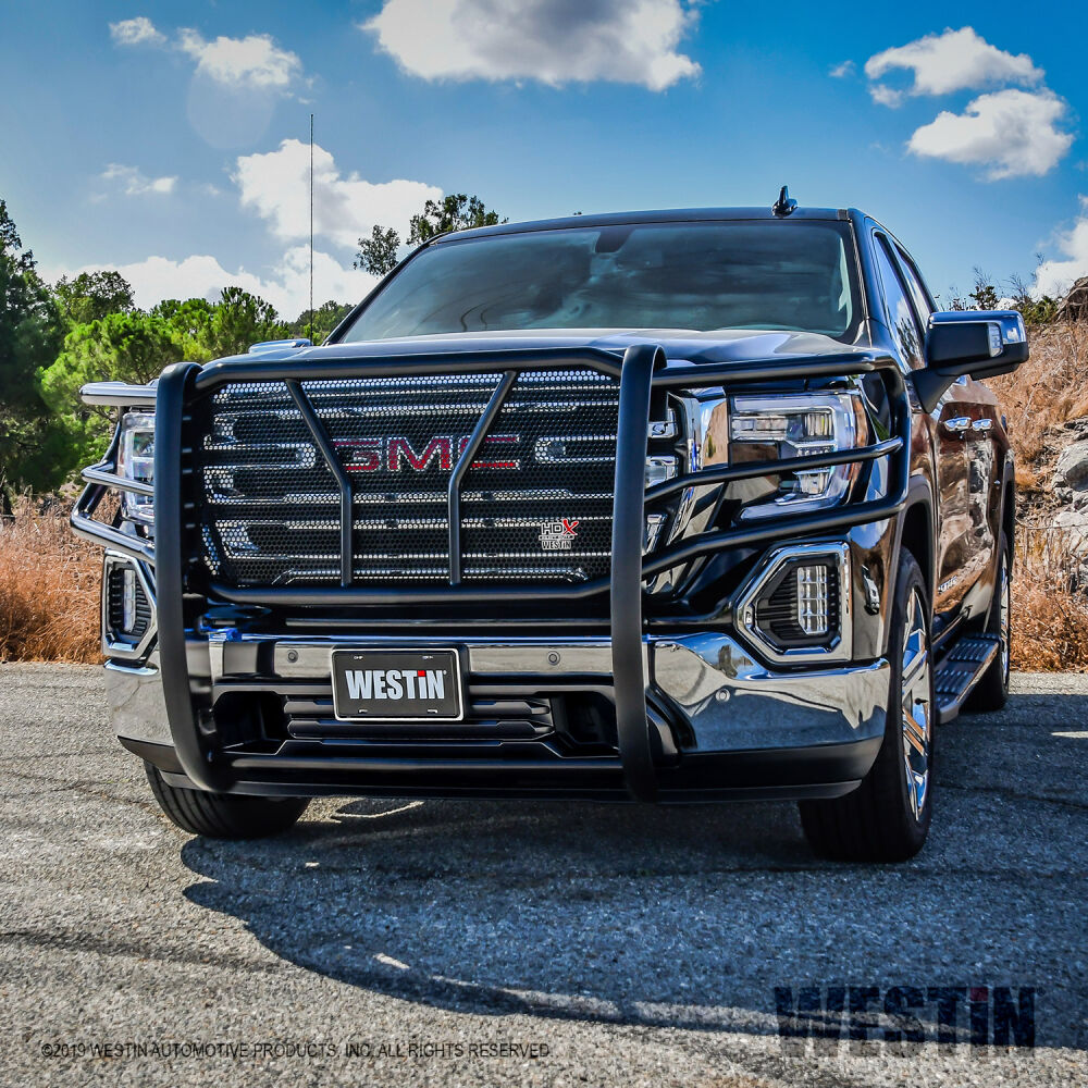Westin Westin 19-21 GMC Sierra 1500 HDX Modular Grille Guard - Stainless Steel