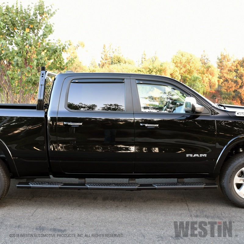 Westin Westin 19-21 Ram 1500 Crew Cab R5 M-Series Wheel-to-Wheel Nerf Step Bars - Black
