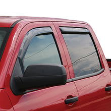 Load image into Gallery viewer, Westin Westin 19-23 Ford Ranger Crew Cab In-Channel Wind Deflector 4pc - Matte Black