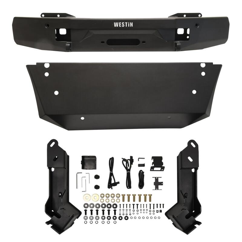 Westin Westin 19-23 Mercedes-Benz Sprinter Pro-Series Mid Width Front Bumper - Textured Black