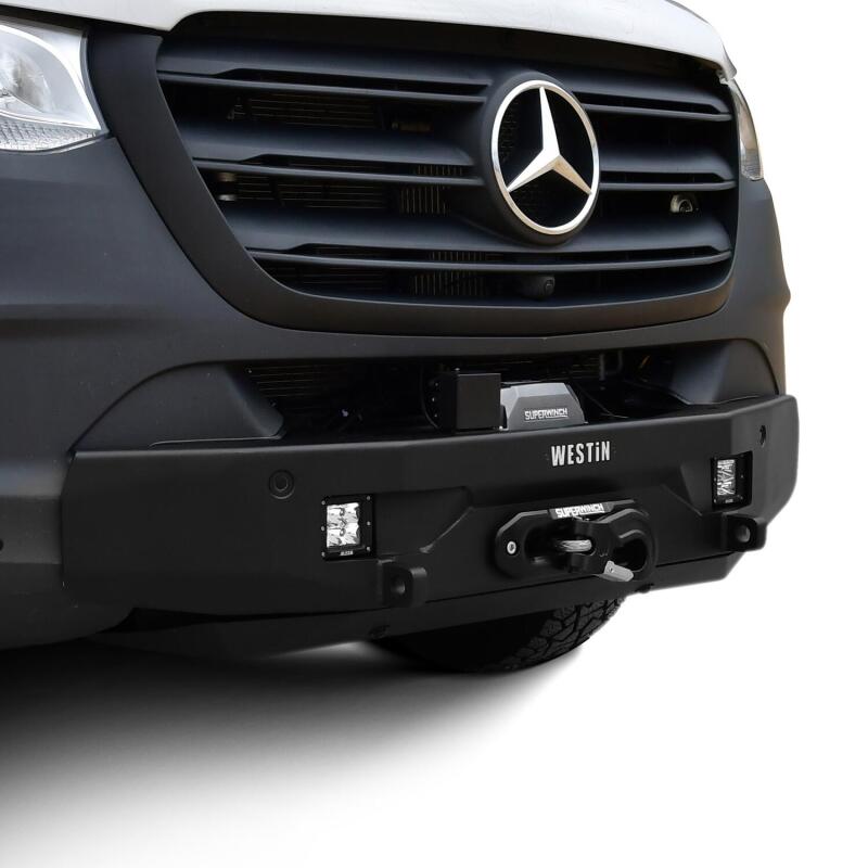 Westin Westin 19-23 Mercedes-Benz Sprinter Pro-Series Mid Width Front Bumper - Textured Black