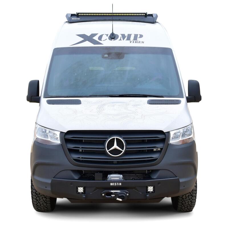 Westin Westin 19-23 Mercedes-Benz Sprinter Pro-Series Mid Width Front Bumper - Textured Black