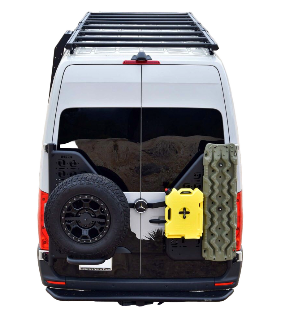 Westin Westin 19-24 Mercedes-Benz Sprinter w/ 170in WB Mesa Roof Rack - Textured Black