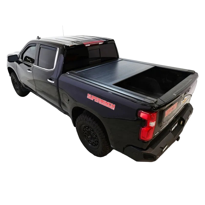 Westin Westin 19-26 Chev/GMC Silverado/Sierra 1500 5ft 8in Bed Electric Retractable Tonneau Cover - Black