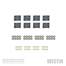 Load image into Gallery viewer, Westin Westin 1999-2006 Toyota Tundra 4dr Ext Cab Premier Oval Nerf Step Bar Mount Kit - Black