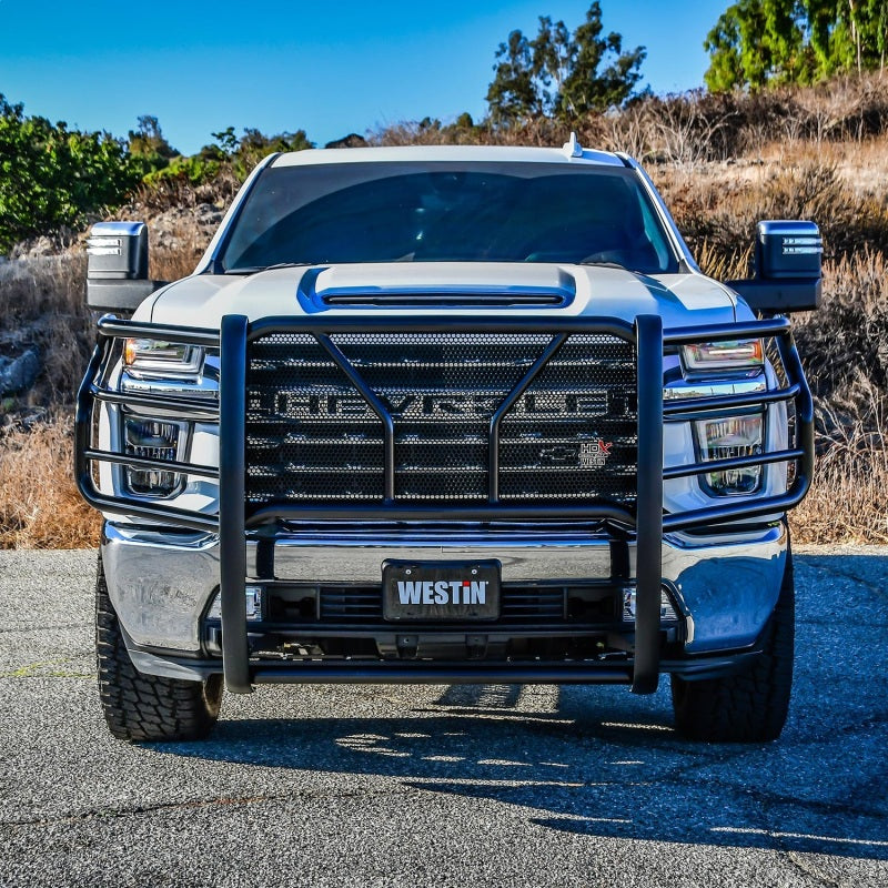 Westin Westin 20-22 Chevrolet Silverado 2500/3500 HDX Modular Grille Guard - Black