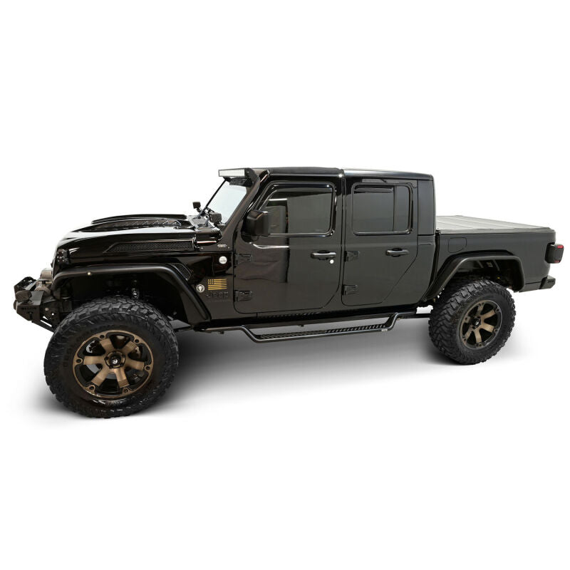 Westin Westin 20-25 Jeep Gladiator Outlaw Drop Running Boards - Tex. Blk