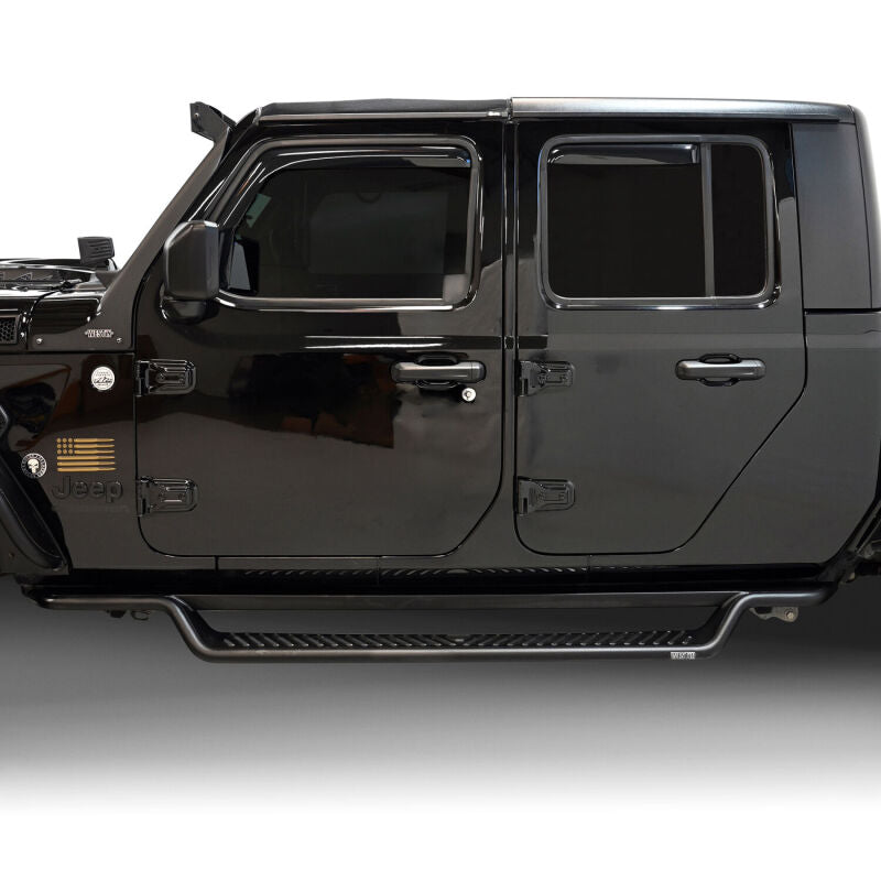 Westin Westin 20-25 Jeep Gladiator Outlaw Drop Running Boards - Tex. Blk