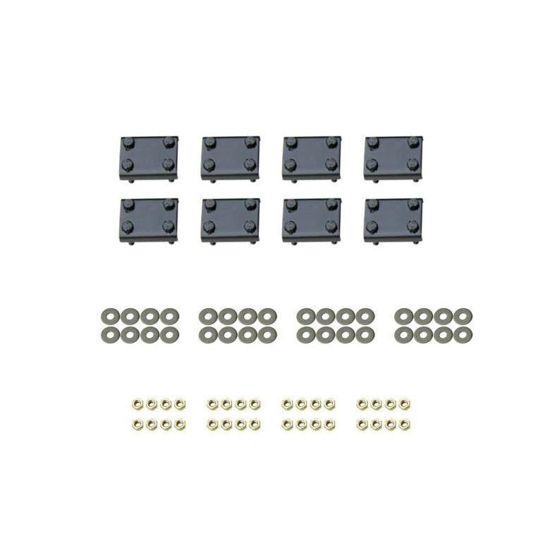 Westin Westin 2005-2017 Nissan Frontier Crew Cab/Ext. Cab Premier Oval Nerf Step Bar Mount Kit - Black