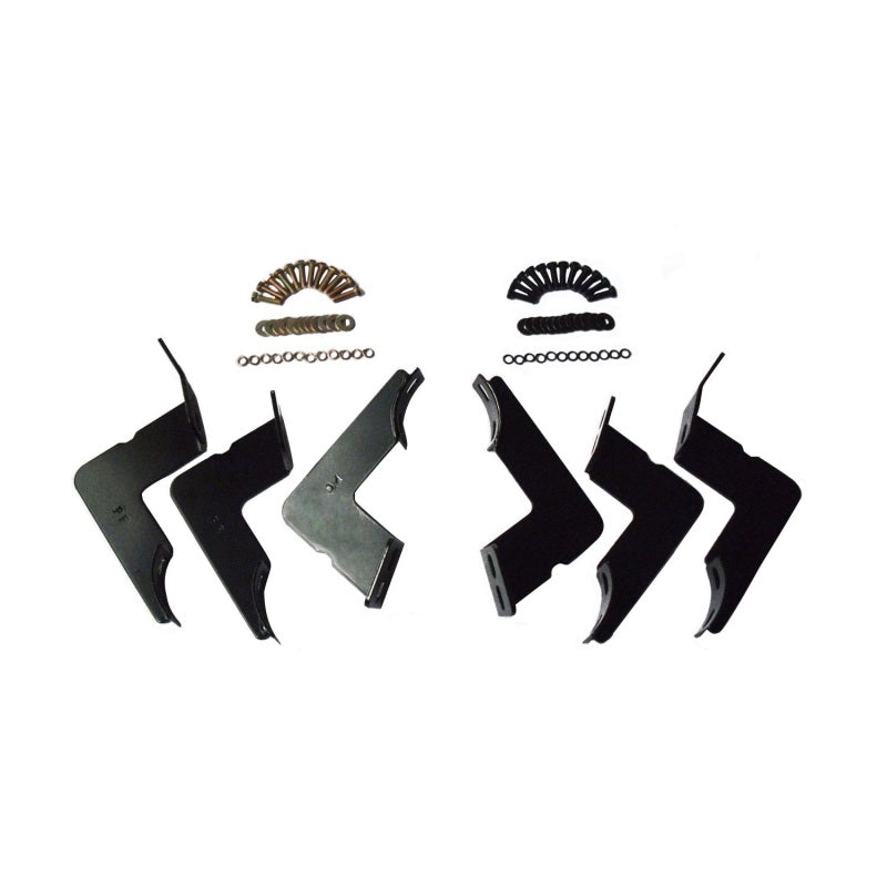 Westin Westin 2005-2018 Toyota Tacoma Double Cab Platinum 4 Oval Nerf Step Bars - Black