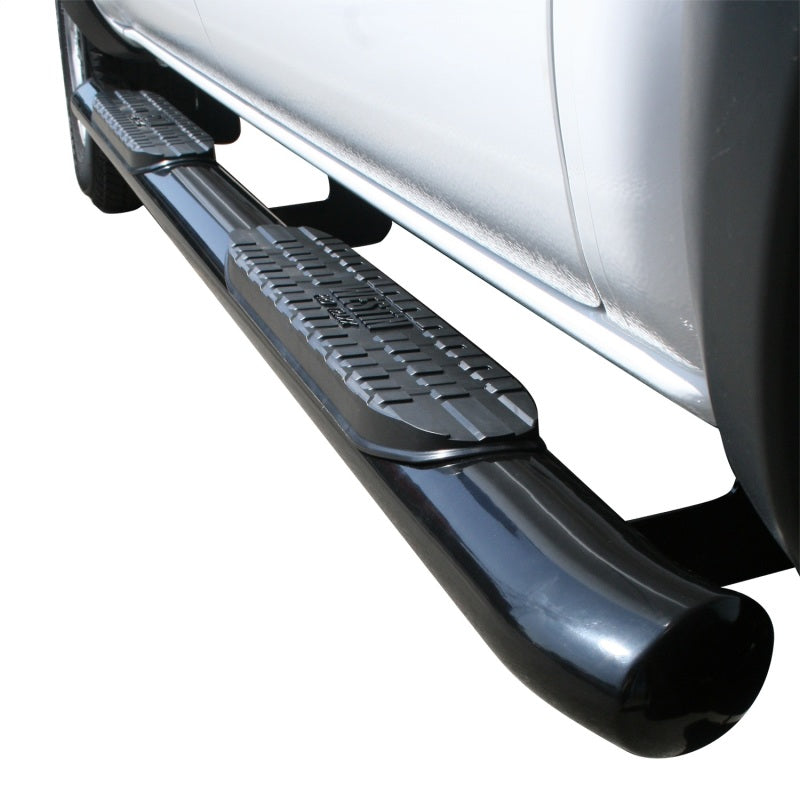 Westin Westin 2005-2018 Toyota Tacoma Double Cab PRO TRAXX 4 Oval Nerf Step Bars - Black