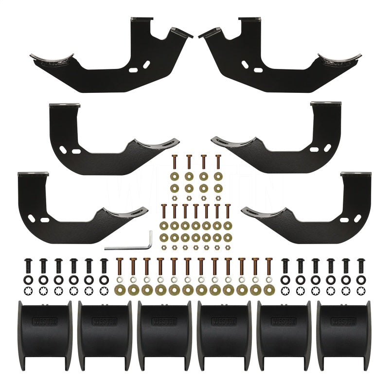 Westin Westin 2005-2018 Toyota Tacoma Double Cab PRO TRAXX 4 Oval Nerf Step Bars - SS