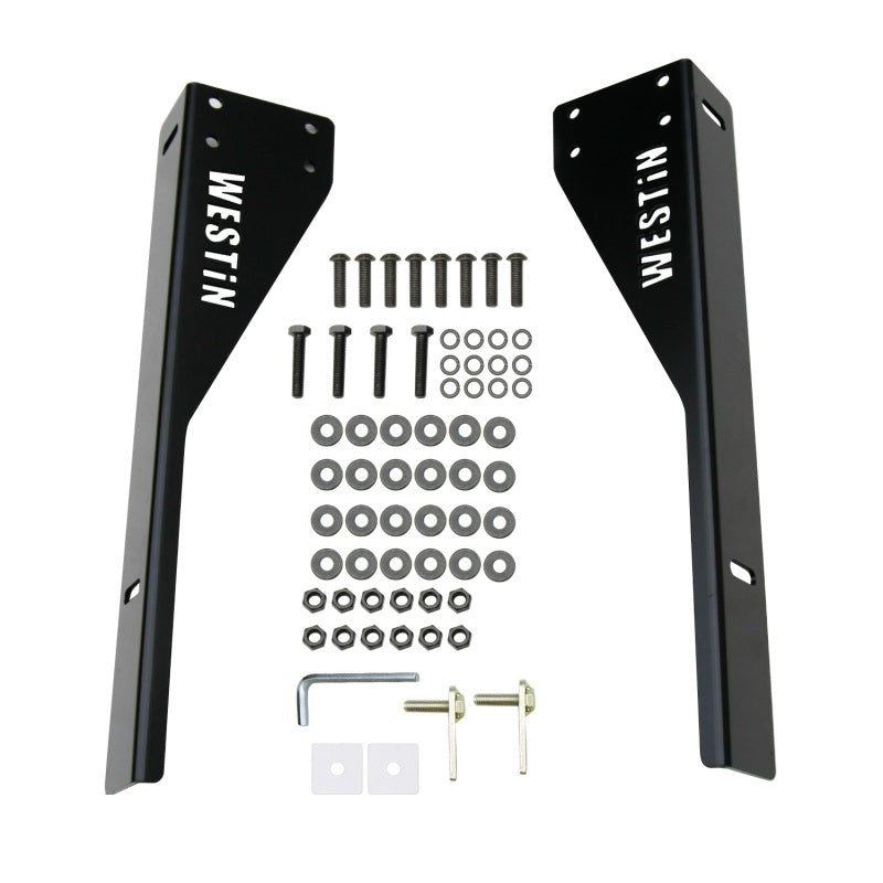 Westin 2008-2017 Ford F-250/350/450/550HD HD Headache Rack - Black - Black Ops Auto Works