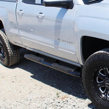 Load image into Gallery viewer, Westin Westin 2014-2018 Chevrolet/GMC Silverado Sierra 1500 Dbl Cab PRO TRAXX 4 Oval Nerf Step Bars - Black