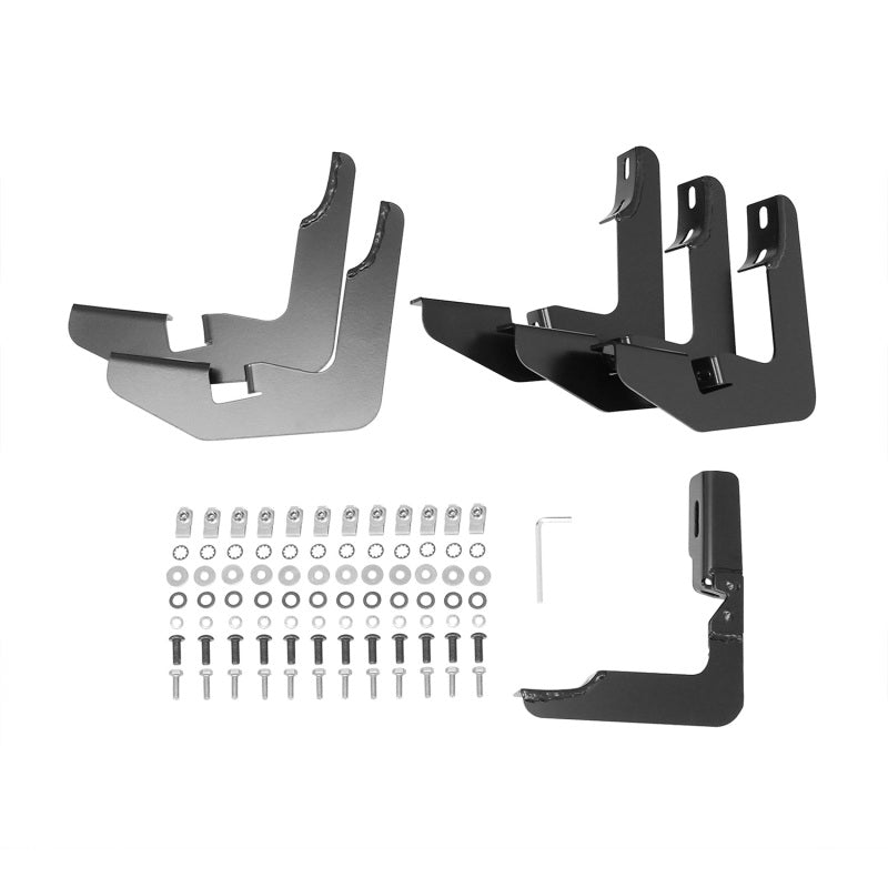 Westin Westin 2015-2018 Chevrolet/GMC Colorado/Canyon Crew Cab PRO TRAXX 5 Oval Nerf Step Bars - Black
