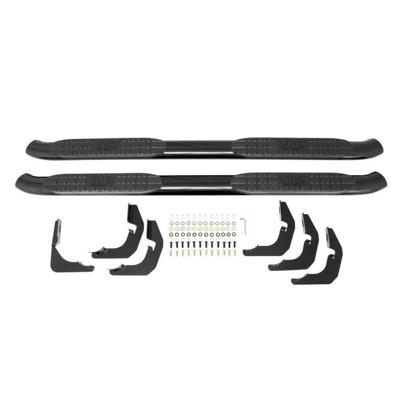 Westin Westin 2015-2018 Ford F-150 SuperCab PRO TRAXX 4 Oval Nerf Step Bars - Black