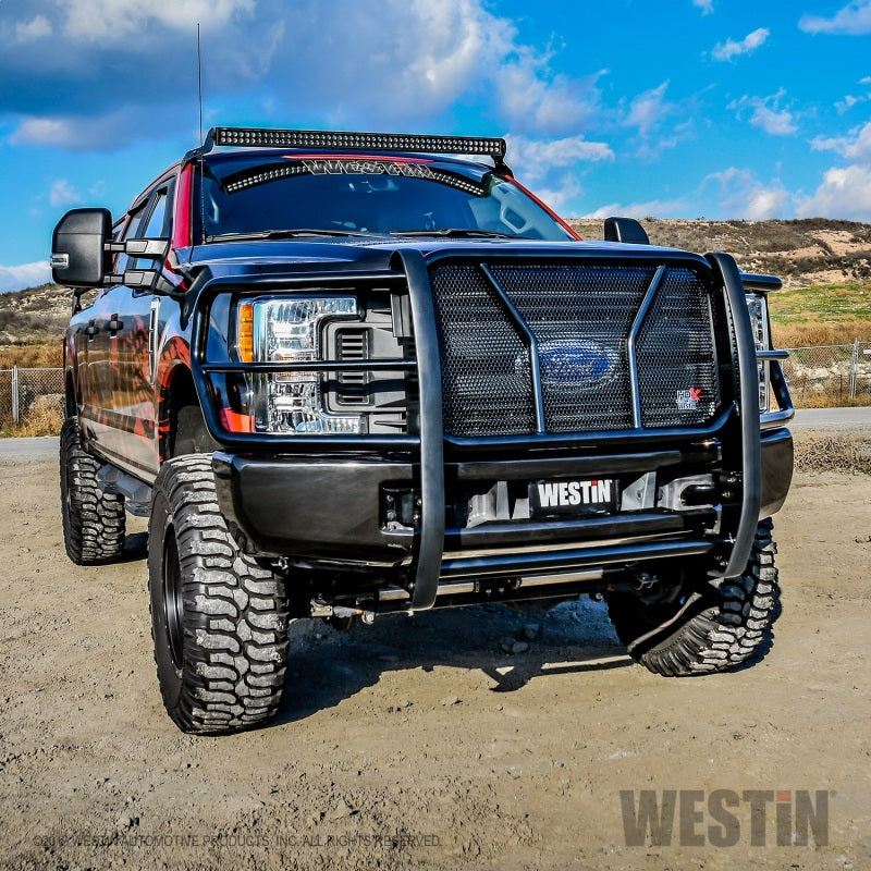 Westin Westin 2017-2018 Ford F-250/350 HDX Grille Guard - Black
