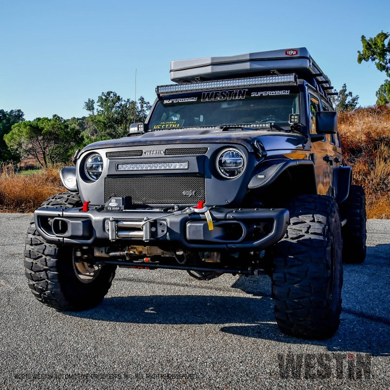 Westin Westin 2018-2021 Jeep JL Wrangler (2dr/4dr) WJ2 Winch Tray - Black