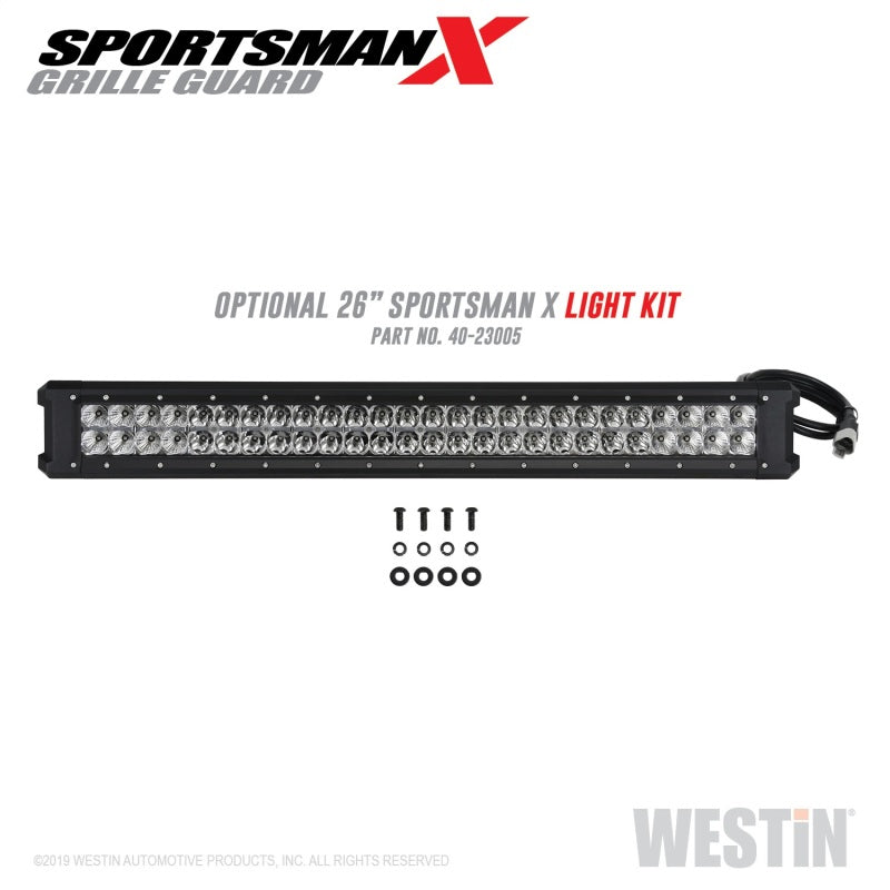 Westin Westin 2019-2024 Ram 1500 Sportsman X Grille Guard - Textured Black (Excluding Classic & Rebel)