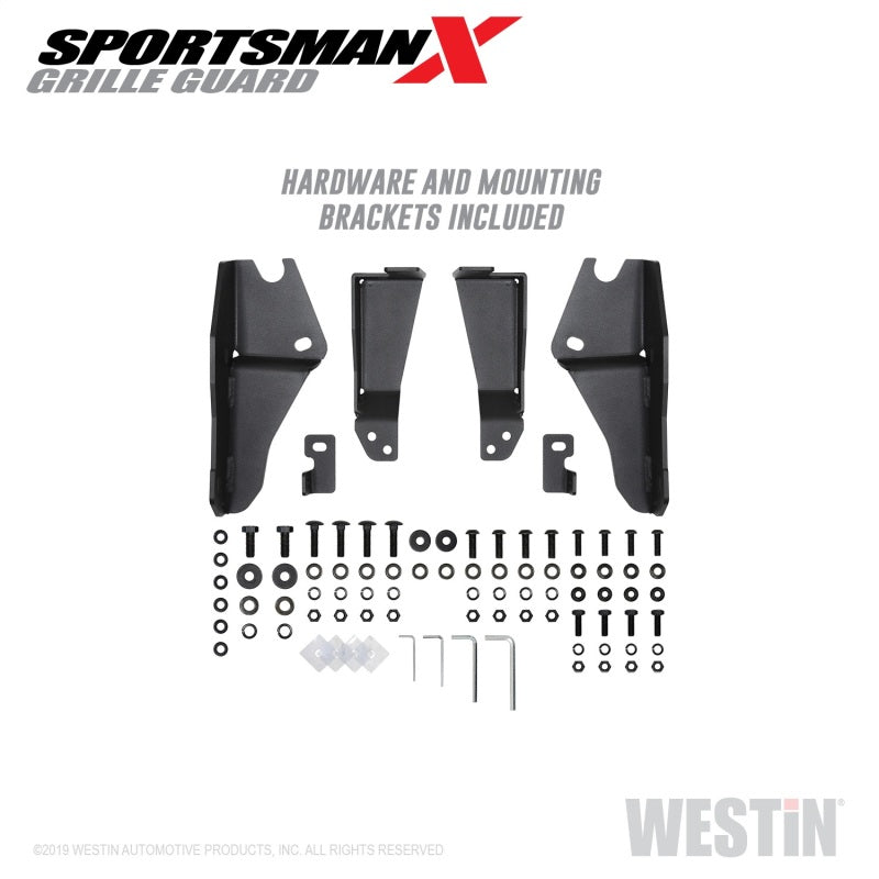 Westin Westin 2019-2024 Ram 1500 Sportsman X Grille Guard - Textured Black (Excluding Classic & Rebel)