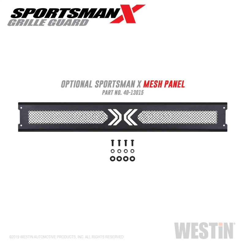 Westin Westin 2019-2024 Ram 1500 Sportsman X Grille Guard - Textured Black (Excluding Classic & Rebel)