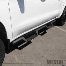 Load image into Gallery viewer, Westin Westin 2019 Chevrolet Silverado / GMC Sierra 1500 Crew Cab Drop Nerf Step Bars - Textured Black