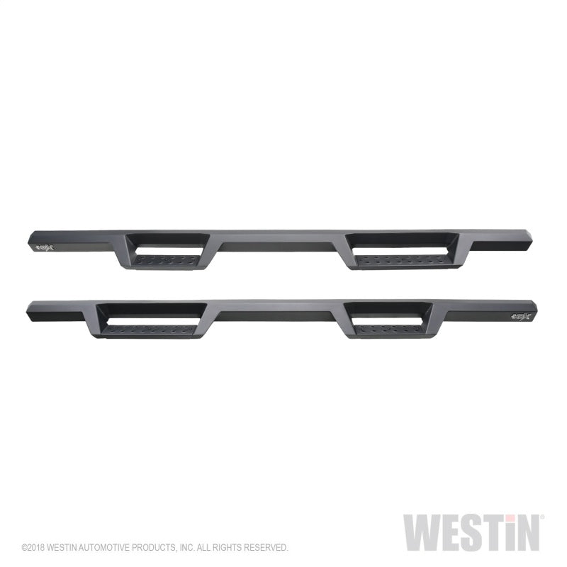 Westin Westin 2019 Chevrolet Silverado / GMC Sierra 1500 Crew Cab Drop Nerf Step Bars - Textured Black