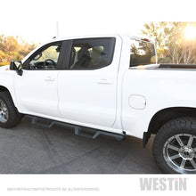 Load image into Gallery viewer, Westin Westin 2019 Chevrolet Silverado / GMC Sierra 1500 Crew Cab Drop Nerf Step Bars - Textured Black