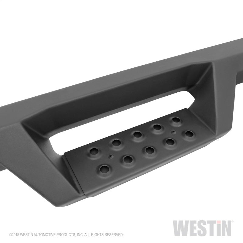 Westin Westin 2019 Chevrolet Silverado / GMC Sierra 1500 Crew Cab Drop Nerf Step Bars - Textured Black