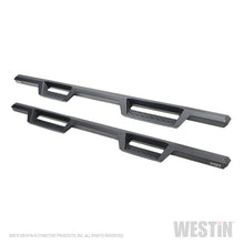 Load image into Gallery viewer, Westin Westin 2019 Chevrolet Silverado / GMC Sierra 1500 Crew Cab Drop Nerf Step Bars - Textured Black