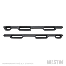 Load image into Gallery viewer, Westin Westin 2019 Chevrolet Silverado/Sierra 1500 (5.5ft) Drop Wheel to Wheel Nerf Step Bars - Txt Black