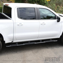 Load image into Gallery viewer, Westin Westin 2019 Chevrolet Silverado/Sierra 1500 CC (5.5ft) PRO TRAXX 5 WTW Oval Nerf Step Bars - Black