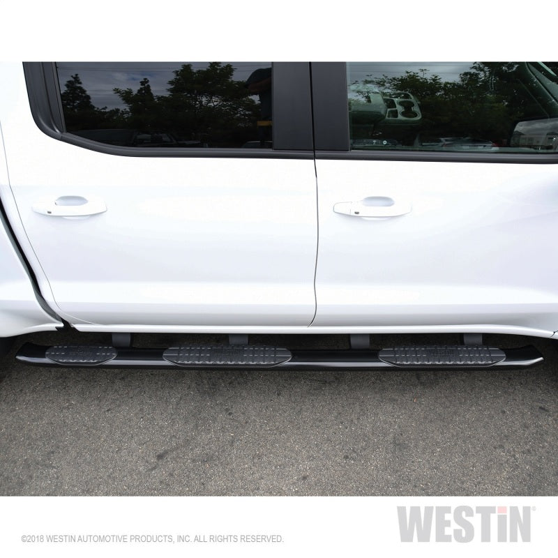 Westin Westin 2019 Chevrolet Silverado/Sierra 1500 CC (5.5ft) PRO TRAXX 5 WTW Oval Nerf Step Bars - Black