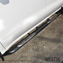 Load image into Gallery viewer, Westin Westin 2019 Chevrolet Silverado/Sierra 1500 Crew Cab E-Series 3 Nerf Step Bars - Black