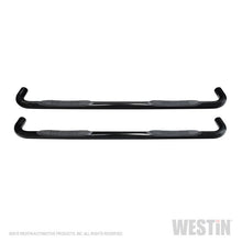 Load image into Gallery viewer, Westin Westin 2019 Chevrolet Silverado/Sierra 1500 Crew Cab E-Series 3 Nerf Step Bars - Black