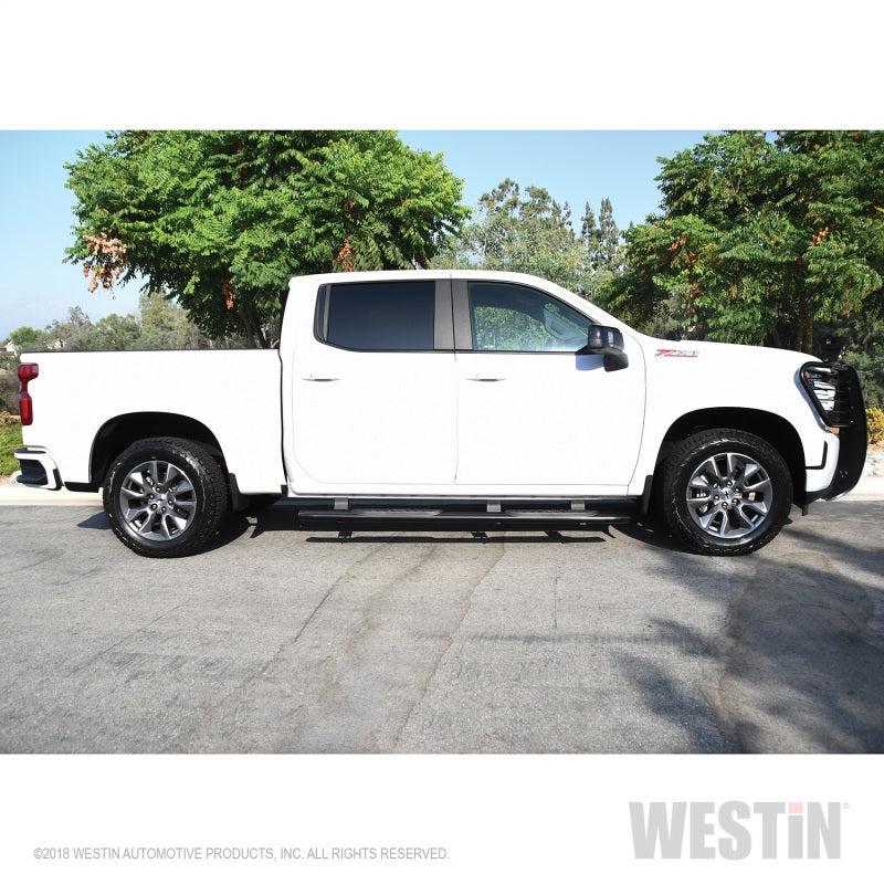 Westin Westin 2019 Chevrolet Silverado/Sierra 1500 Crew Cab Non LD PRO TRAXX 4 Oval Nerf Step Bars - Black