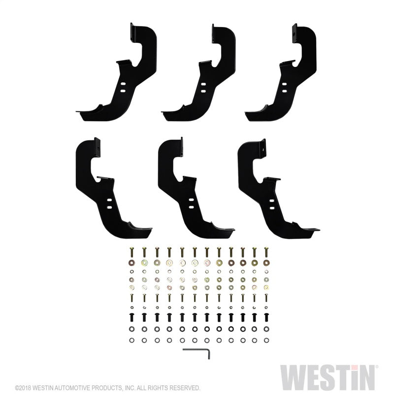 Westin Westin 2019 Chevrolet Silverado/Sierra 1500 Crew Cab Non LD PRO TRAXX 5 Oval Nerf Step Bars - SS