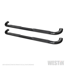 Load image into Gallery viewer, Westin Westin 2019 Chevrolet Silverado/Sierra 1500 Crew Cab Platinum 4 Oval Nerf Step Bars - Black