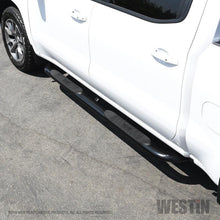 Load image into Gallery viewer, Westin Westin 2019 Chevrolet Silverado/Sierra 1500 Crew Cab Platinum 4 Oval Nerf Step Bars - Black